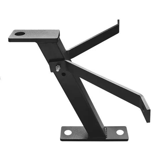 Heavy Duty Adjustable Trailer Hitch for Lawn Mower Tail Towing with Square Mouth Trailer Arm Extension Rod