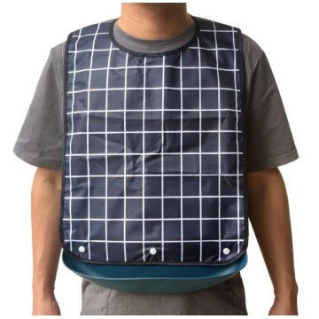 Babador adulto elegante à prova d'água confortável