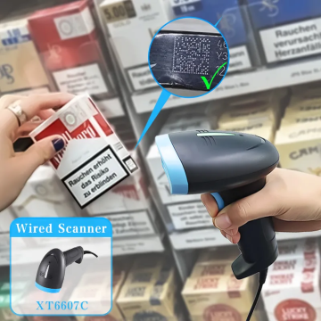 XT6607C XTIOT Datamatrix Data Matrix Barcode Scanner For Reading Tobacco
