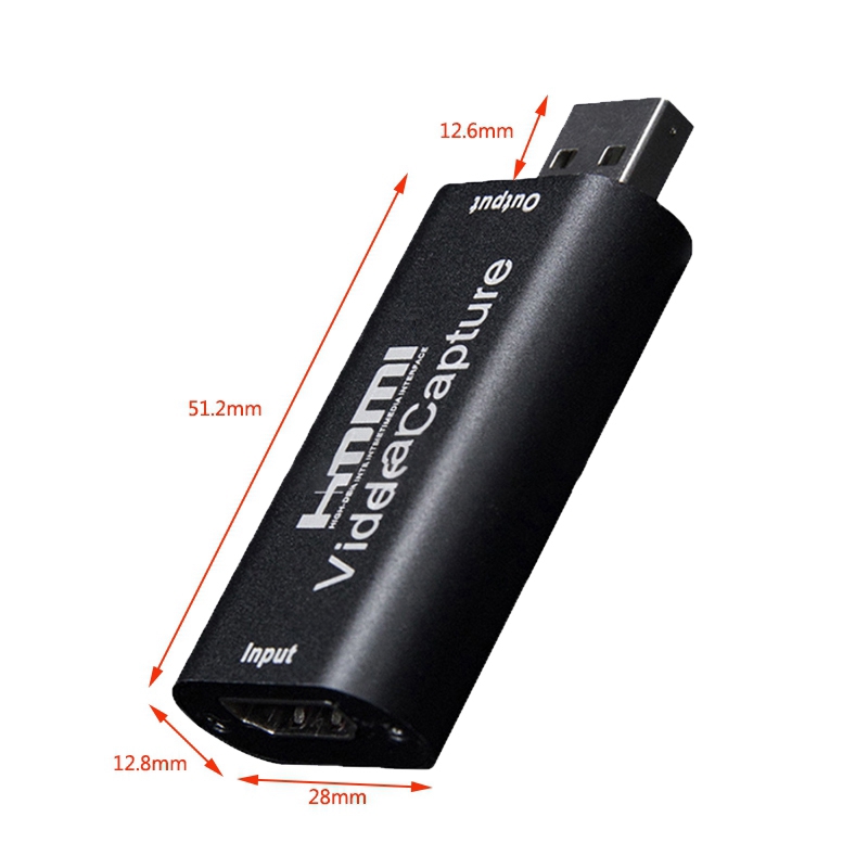 HDMI HD Video Capture Card USB Capture Card Game Live Online Teaching Video Capture Storage 4K