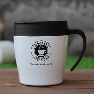 New Stainless Steel Fashion Slider Handle Mug