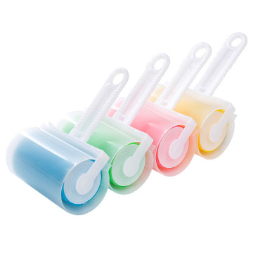 Reusable Sticky Lint Roller for Pet Hair Removal - Washable Lint Roller with Cover