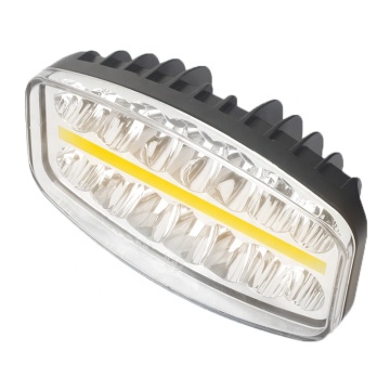 Oval 10" 12-24V 50w ECE R112, ECE R7,ECE R10 Emark, IP 67 led driving light+position light offroad truck driving light