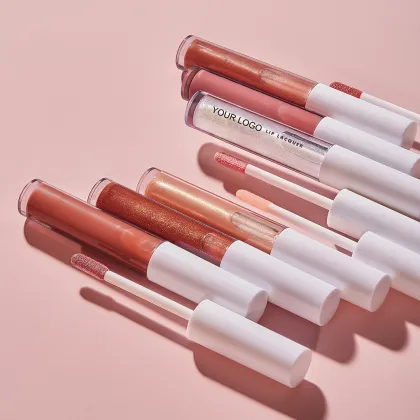 OEM Vegan Organic Lip Lacquer - Non-Sticky Shiny Lip Stain