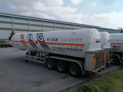 CIMC HONTO LNG Gas Transport Tanker Semi-Trailer: Competitive Pricing