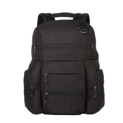 factory direct bag china manufacturer Mustard grey color handsome backpack