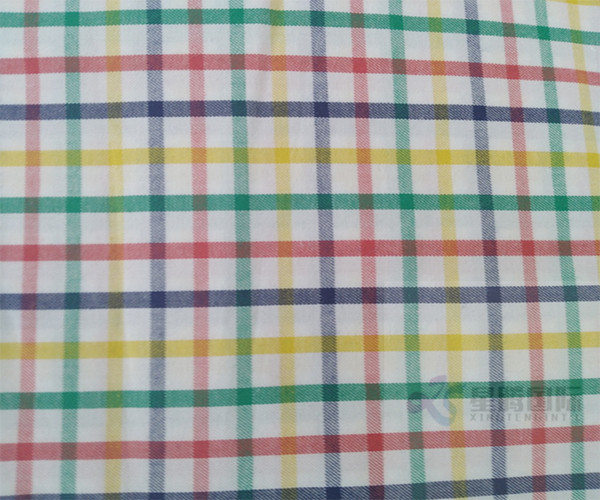 Colorful Cotton Checked Yarn Dyed Fabric For Shirts (3)