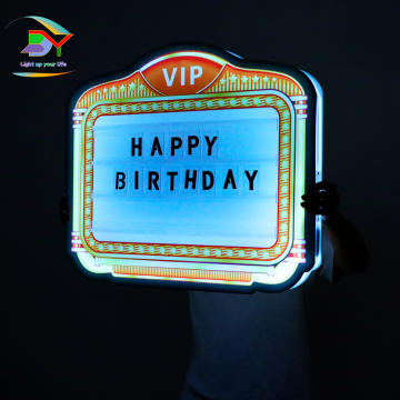 Bar Luminous Hand-Held Sign & Wine Props Set – Champagne & Wine Rack