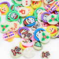 500 γραμμάρια Polymer Soft Clay Christmas Santa Claus Snowman Slices Sprinkles for Crafts DIY Making Slime Nail Art Αυτοκόλλητα