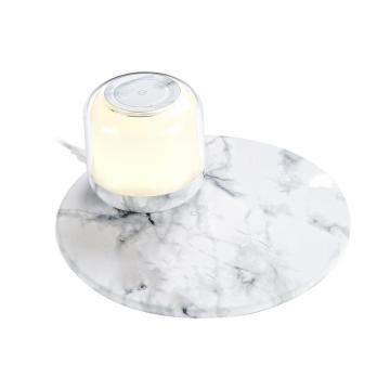 Multi-function Colorful Lights Speaker Wireless Bluetooth Mini Speaker with Wireless Charger