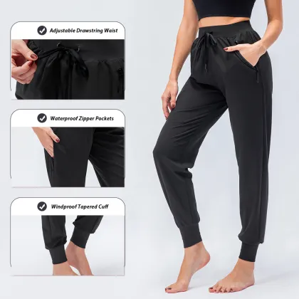 Wholesale Women's Mountain Climbing Trousers: Hiking Pants, Joggers with 3 Zipper Pockets