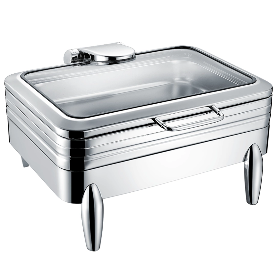 Beheizbarer Chafing Dish aus Edelstahl