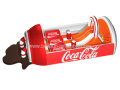 Obstáculos inflables con diseño Coca-cola