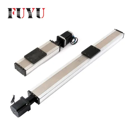 Double linear guide rail precision linear actuator