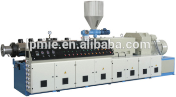 Twin Conical Screws Extruder for pvc granular,plastic extruder machine