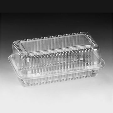 Disposable Food Container, Ideal Packing for Pastries/Cakes, Your Customized Designs Accepted