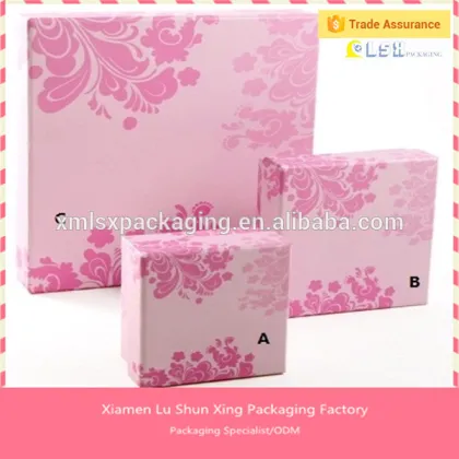 Professional factory supply jewelry box,customized jewellery box,luxury jewellery box
