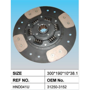 HND041U HINO clutch plater