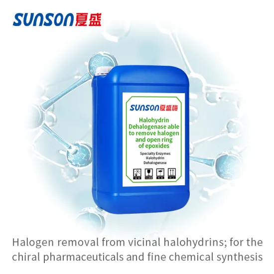 Halohydrin Dehalogenase form epoxides and open the epoxides