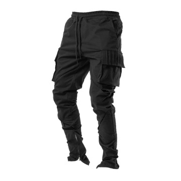 Men's Autumn Winter Multi-pocket Sports Cargo Pants