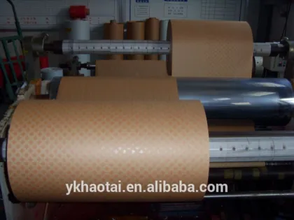 Diamond dotted resin paper/insulating materials