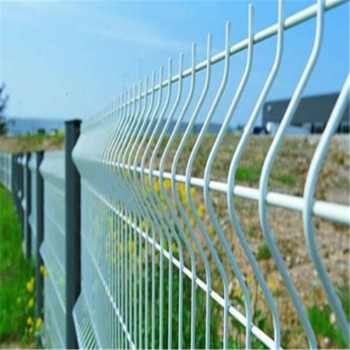 3D Garden Fence Metal Curved Panel