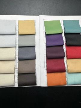 Double-sided non-glossy curtain fabric