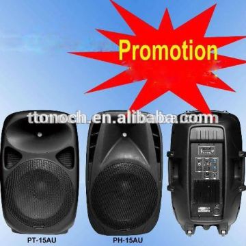 promotional 15" active speaker with USB/SD inputs