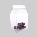 Transparante recyclebare snacks Sachet Zipper -verpakking
