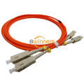 สายแพทช์สายไฟ SC/UPC-SC/UPC MM DX