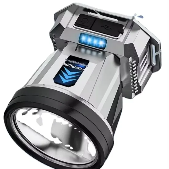 USB Chargeable Camping Searchlight for Night Fishing and Emergency Portable Use