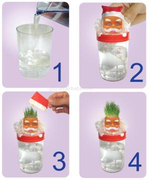 Santa's Magic Hair Mini Flower