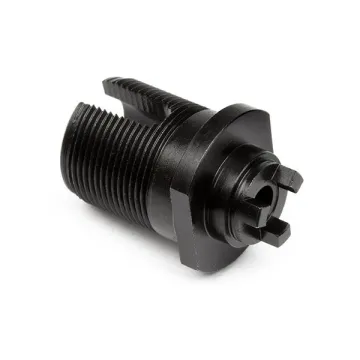 Precise customized black oxide spur gear hub for excavator spare parts