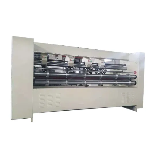 Thin Blade Slitter Scorer Machine for Corrugated Carton Production