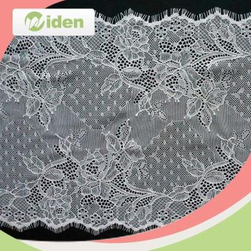 white lace fabric, raschel nylon lace, white lace fabric