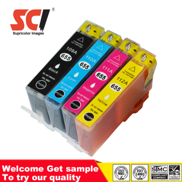 original quality compatible inkjet cartridge for hp 655