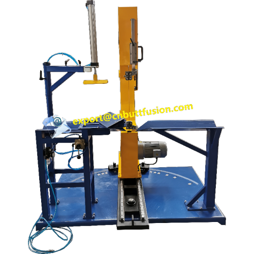 Bandsaw Machine Poly Plastic Pipe Multi-angle Cutting Saw Factory