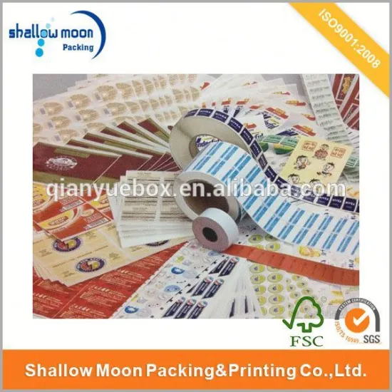 self adhesive sticker paper