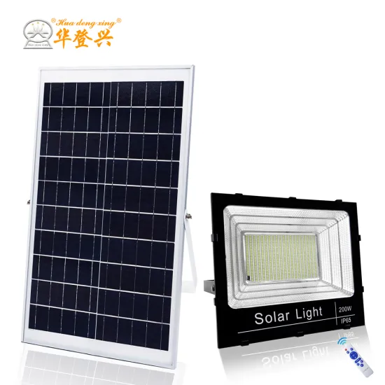 100w waterproof energy system LED solar flood light
