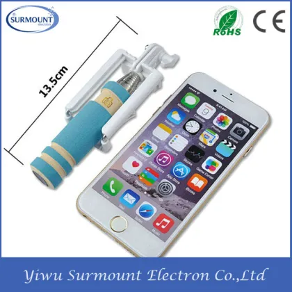 handheld mini 13.5 cm selfie stick take pole selfie stick monopod