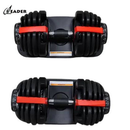 Quickly Adjustable Gym Equipment Fitness Steel Dumbbells - 5Kg to 50Kg