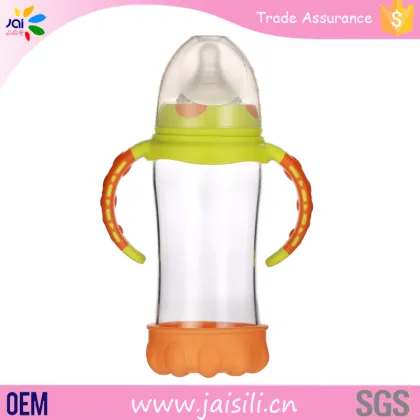 baby product BPA free plastic baby milk feeding bottle
