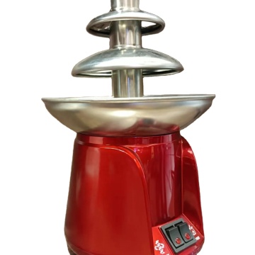4 Layer Chocolate Fountain Machine Commercial Chocolate Dispenser Wedding Catering Chocolate Cheese Waterfall Machine