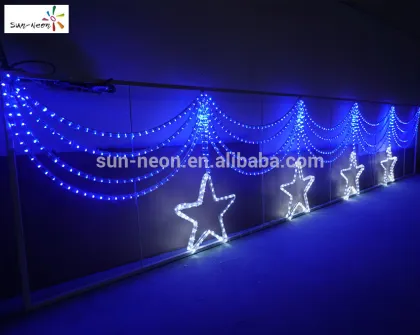 Christmas decoration high pole yard lighting driveway led pole mount light