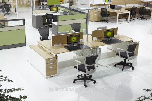 KL-42-4 factory directly sell office furniture in exhibition customized open office table