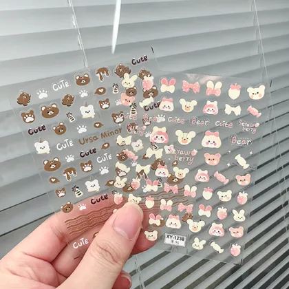 Luxury Designer Brand UV LED Nail Lamp and Gel Nail Foil Stickers