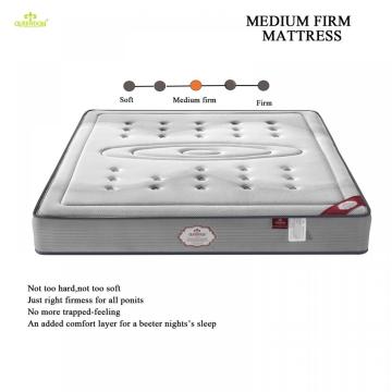 40cm luxury hotel latex spring mattress king size