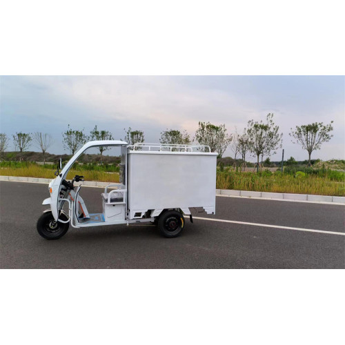 Semi-enclosed 1.6 metre cargo tricycle