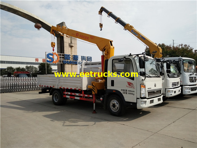 4ton Truck Mounted Articulating Cranes