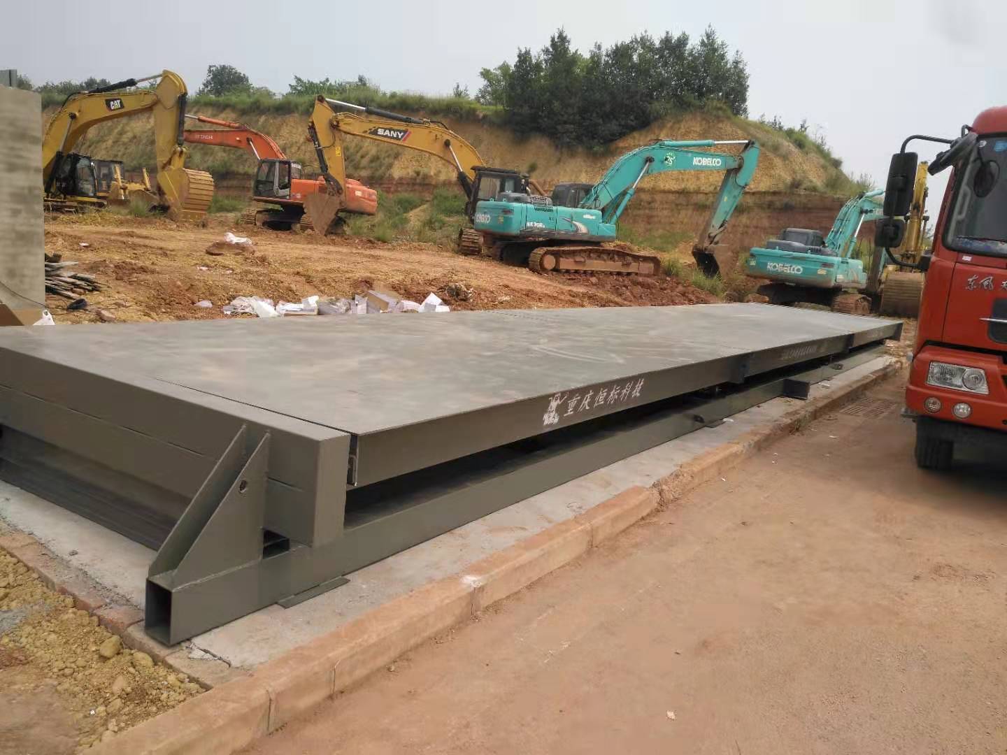 Steel Foundation Truck Scale